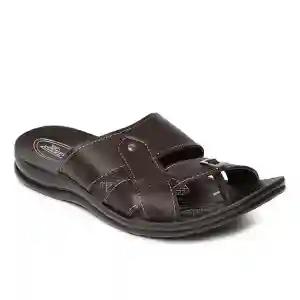 Paragon Men'S Brown Flip-Flops-10 Uk/India (44 Eu)(Pu6685G)