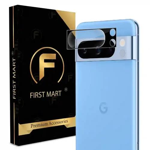 FIRST MART Camera Lens Protector for Google Pixel 8 Pro 5G | Tempered Glass 9H Hardness Camera Cover Screen Protector | Black & Case Friendly