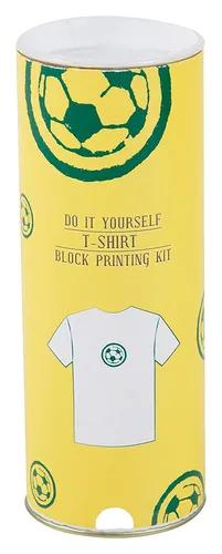 DIY Craft Kit Block Print Your T-Shirt With Football (10-12 Years)