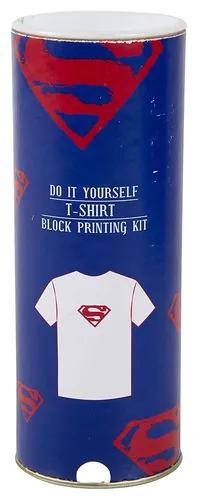 DIY Craft Kit Block Print Your T-Shirt With Superman (10-12 Years)