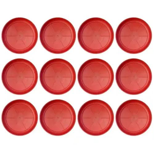 Little Monkey Plastic UV Treated Bottom Tray, 8 inch - 12 Pcs