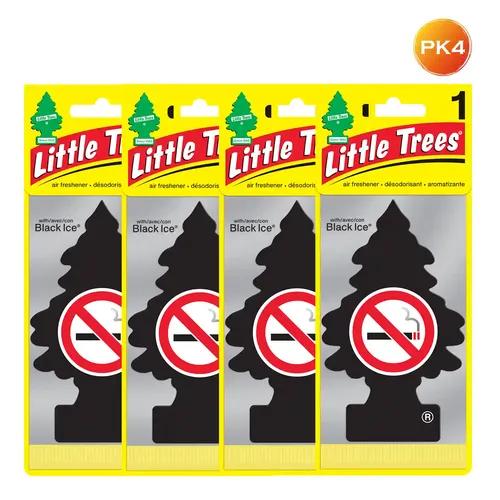 LITTLE TREES Car Freshener - No Smoking (Pack of 4)