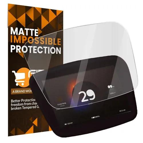 FIRST MART A BRAND WORTH REMEMBERING Tempered Glass Screen Protector Guard for Ola S1 / Ola S1 Pro | Matte Impossible Flexible Fiber Full Flat Screen Coverage for Ola S1 Pro & Installation Kit