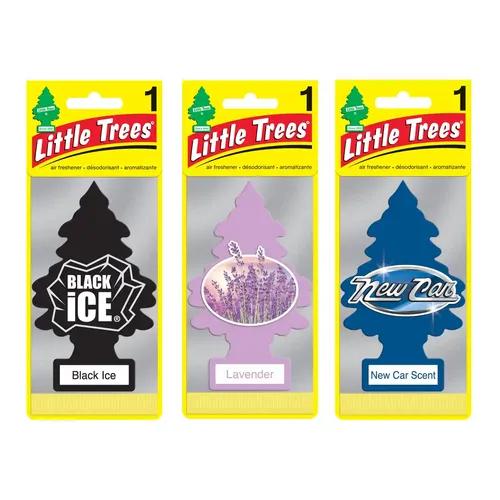 LITTLE TREES Black Ice|Lavender|New Car Scent|Hanging Trees|Combo of 3