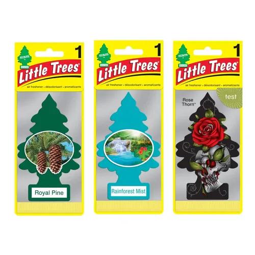 LITTLE TREES Royal Pine|Rainforest Mist|Rose Thorn|Hanging Trees|Combo of 3