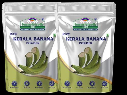 Tummyfriendly Foods Natural Raw Kerala Banana Powder | Raw Nendran Banana Powder | No Chemicals Cereal (400 G, Pack Of 2)